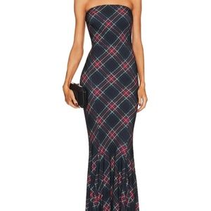 Norma Kamali STRAPLESS FISHTAIL GOWN NEW SEASON XXS